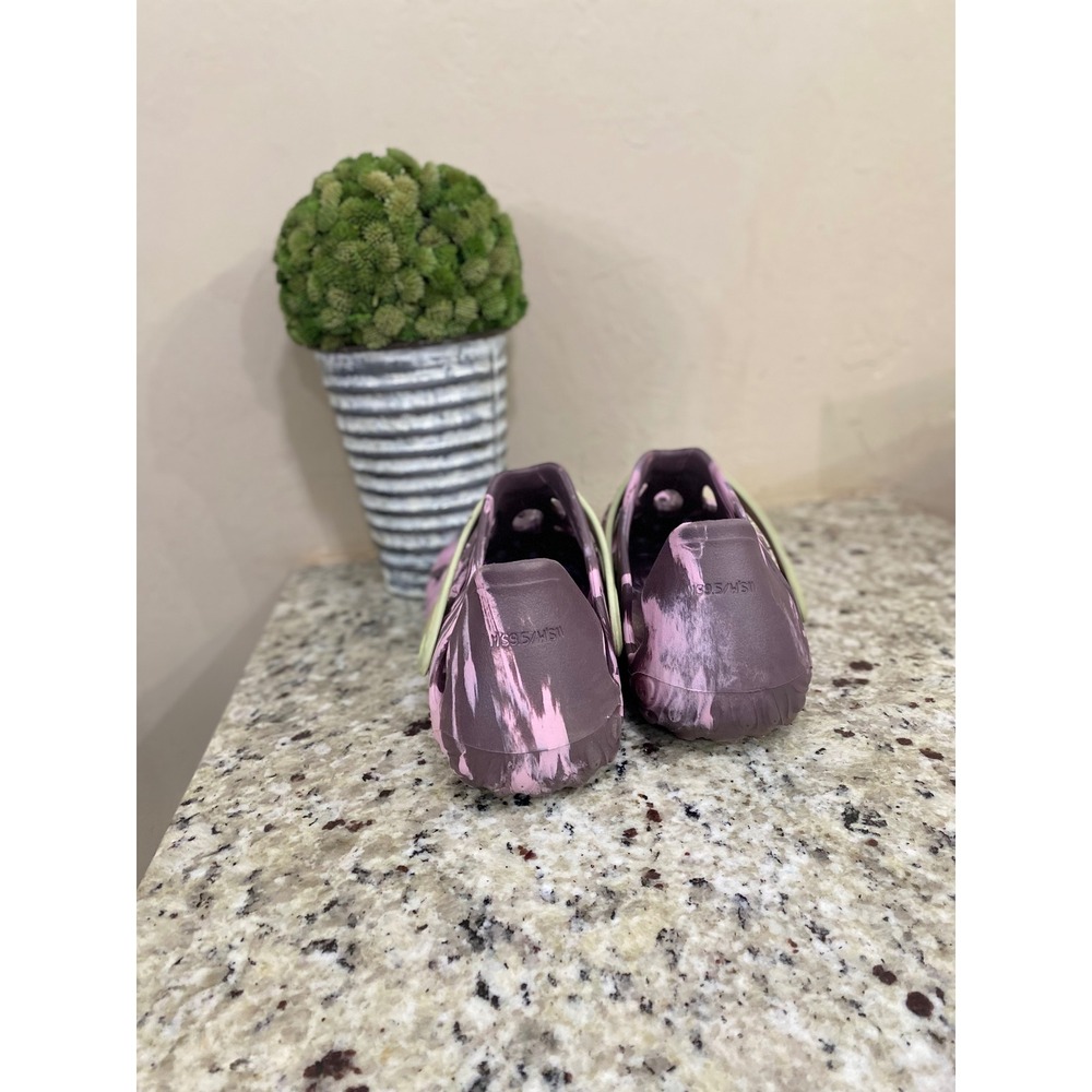 Merrell Hydro Moc Womens Purple Pink Marbled Water Shoes Slip On Clogs Size 11 - Picture 5 of 6